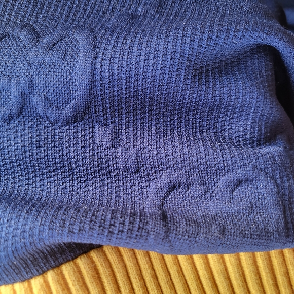 Gucci Color Block Zip-Up Hoodie with Mustard Sleeves and Red Stripe - Picture 4 of 9